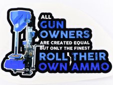 Reloading-Themed Sticker